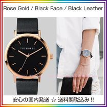 日本未発売【The Horse】本革☆Black&RoseGold♪送料込 /国内発