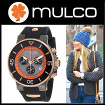 【先取り】 MULCO Ilusion Grey Dial Black Chronograph Rubber
