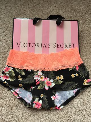 Victoria's Secret ショーツ 【ラス1】VS PINK ★トロピカル フラワー★パンティーS(5)