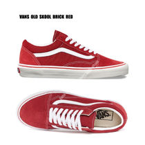 VANS★OLD SKOOL★ベーシック★スエード＆キャンバス★22~28cm赤