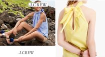 人気★話題【J.Crew】 2色 オシャレ リボンタイネックTOP♡