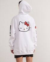 袖ロゴ∞HELLO KITTY  パーカー♡LAZY OAF∞