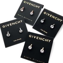 【関税送料込】★GIVENCHY★　クリスタルピアス　☆選べる三色☆