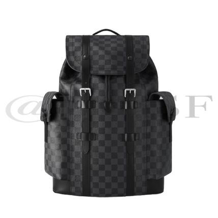 Louis Vuitton バックパック・リュック 新作！2017AW LV★クリストファー PM 〈ダミエ・グラフィット〉(4)