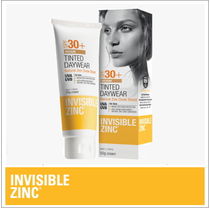 AUS発 ■ Invisible Zinc ■保湿成分配合日焼け止めファンデ