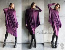 日本未入荷【Aakashaハイネック チュニックワンピース】国内発送