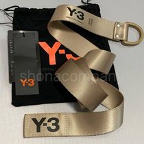 【関税込】■Y-3 ワイスリー■Dリング ロゴ ベルト