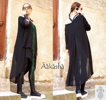 日本未入荷【Aakasha シフォン×テンセル異素材チュニック】