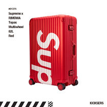 人気話題コラボ！Supreme RIMOWA Topas Multiwheel 82L Red