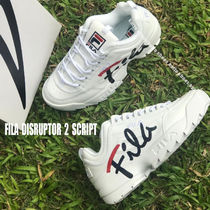 FILA★DISRUPTOR 2★ロゴ★厚底★兼用