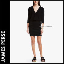 ★追跡＆関税込【JAMES PERSE】Vネックワンピ/BLOUSON DRESS