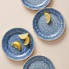 Anthropologie 食器（皿） 最安値保証*関税送料込【Anthro】Old Havana Bread Plate 4枚SET(3)