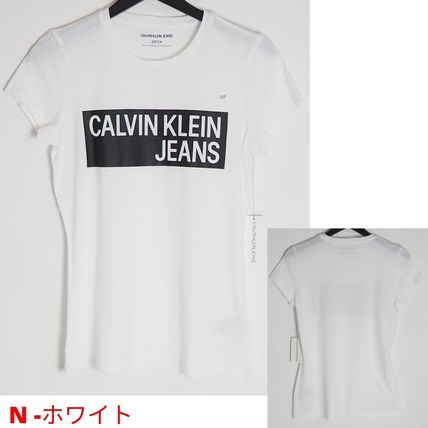 Calvin Klein Tシャツ・カットソー 【CKカルバンクライン】大人気新作 ロゴTシャツ♡(7)