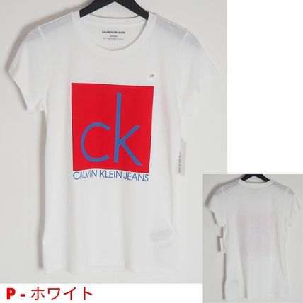 Calvin Klein Tシャツ・カットソー 【CKカルバンクライン】大人気新作 ロゴTシャツ♡(9)