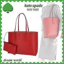 ★kate spade★ MOLLYトートバッグ ラージ HOT CHILI ♪