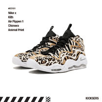 人気話題コラボ Nike x Kith Air Pippen 1 Chimera Animal Print