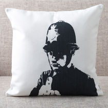 バンクシー Banksy クッションカバー アートjubileecushionba068