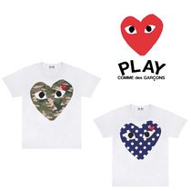 2種 送料込 プレイ コムデギャルソン ビッグハート Tシャツ