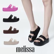 新作◆melissa◆追跡付送料込♪プラットフォーム♪レインヒール