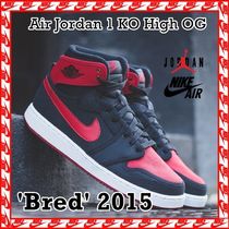 NIKE Air Jordan 1 KO High OG 'Bred' AW FW 15 2015