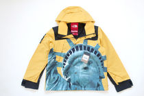 Supreme The North Face Statue of Liberty Mountain Jacket黄色