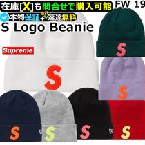 Supreme New Era S Logo Beanie AW 19 FW 19 WEEK 13