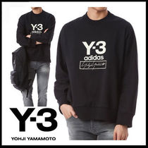 (ワイスリー) Y-3 STACKED LOGO CREW SWEATER FJ0432