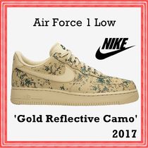 NIKE Air Force 1 Low Desert Camo Team Gold AW FW 17 2017