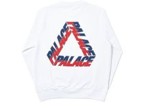 [パレス] Palace  Split P3 Crew White 2019 AW FW 19