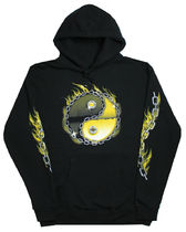 国内未入荷 Samborghini Chain Yin Yang Hoodieインヤンフーディ