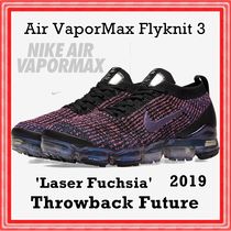 NIKE Air VaporMax Flyknit 3 Throwback Future 'Laser Fuchsia'