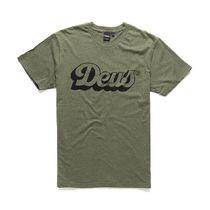 【DEUS】日本未入荷★男女兼用★ロゴ大人気Tシャツ★FUZZ TEE★