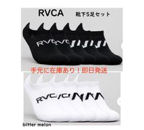 日本未入荷【RVCA】ルーカ★トランスファー ソックス★5足