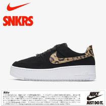 日本未入荷!★NIKE AIR FORCE 1 SAGE LOW BLACK ANIMAL