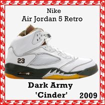 NIKE Air Jordan 5 Retro 'Cinder' Dark Army 2009