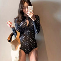 LONGSLLEVE ONEPIECE MONOKINI SWIMMINGSUITS★