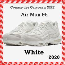 Comme des GarCons x NIKE Air Max 95 'White' 2020 ss 20