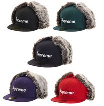 SUPREME シュプリーム ★ファー付きイヤーフラップ