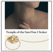 バイロン発[TEMPLE OF THE SUN]*Fine Choker*チェーン ゴールド