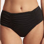 Seafolly ビキニ AUS発【Seafolly】ギャザービキニパンツ単品/black/追跡込(2)