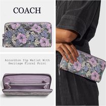 【coach】コーチ 長財布 ヘリテージフローラルプリント 花柄