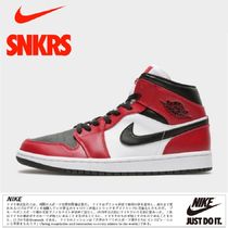 公式正規品!★AIR JORDAN 1 MID 'CHICAGO BLACK TOE'