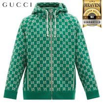 累積売上総額第１位【GUCCI★20春夏】ZIP THROUGH HOOD SWEATER