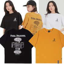 K-POP防弾少年団着用ブランドPIZZAHUT.RMTCRW/PIZZA POSTER TEE