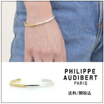 【Philippe Audibert】QUINCY ゴールド×シルバー バングル ♪