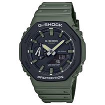 CASIO G-SHOCK 腕時計 アナデジ 八角形 薄型ケース ミリタリー