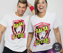 新作♪男女兼用ズンバ Zumba Salsa All Stars Tee - White