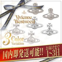 定番！左右セット！【Vivienne Westwood】シルバーピアス