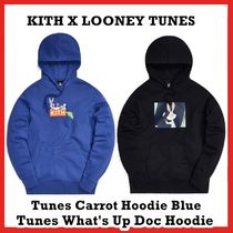 Kith x Looney Tunes Carrot Hoodie Blue  2020 SS 20