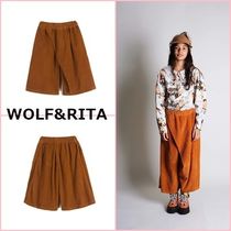 NEW!WOLF&RITA Magdaオシャレなコーデュロイガウチョパンツ